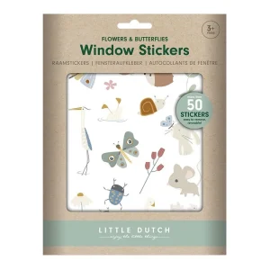 Autocolantes Vidro – Flowers & Butterflies