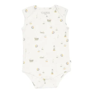 Body Sem Mangas | Sailors Bay White