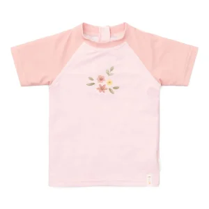T-shirt de Banho | Manga Curta – Flower Pink