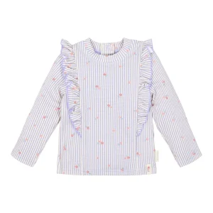 Camisola de banho de manga comprida Dreamy Stripes