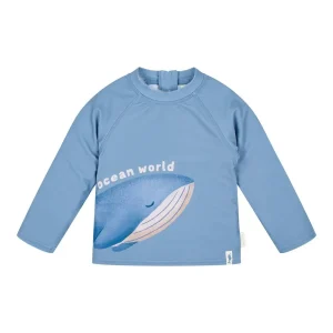 Camisola de banho de manga comprida Ocean Blue