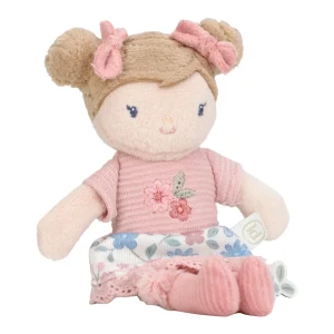 Boneca de Pano Rosa | 10 cm