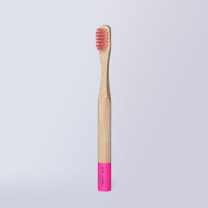 Escova de Dente Bambu Kids Veitsmile Rosa